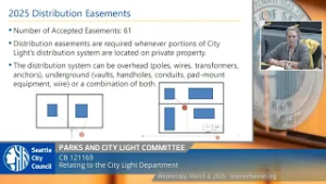 Parks and City Light Committee 3/4/2026