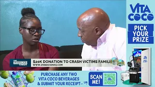 $20K Donation To Crash Victims Families