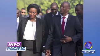 Martine Moïse demands justice and accuses political actors in the assassination of her husband.