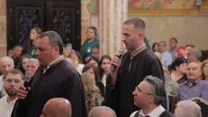 أحتفال التكريمي الخاص بمرتلي كنأس الأبرشية - رحلة اللحن البيزنطي في ليتورجية الأعياد