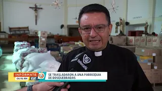 Cáritas Pereira continues collecting aid following the collapse of its infrastructure