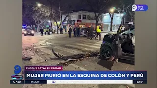 Tragic accident in the heart of Mendoza: 22-year-old woman dies and four others are seriously inj...