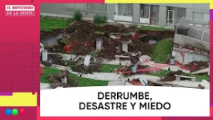 DERRUMBE en un COMPLEJO de VIVIENDAS en Parque Patricios #ElNotidelaGente