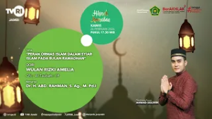 HIKMAH RAMADAN (Edisi 5 Maret 2026) | Ramadan Dan Pemakmuran Masjid#TVRIJambi#MediaPemersatuBangsa