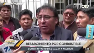 YPFB y choferes de La Paz acuerdan iniciar este lunes el resarcimiento por gasolina ‘desestabilizada