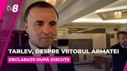 Tarlev: „A fost o discuție despre starea de lucru, activitatea și viitorul Armatei Naționale."