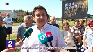 Gradjani Podnovlja i NVO "Restart" izrazili protest zbog nepoštovanja odluka Vrhovnog suda Srpske