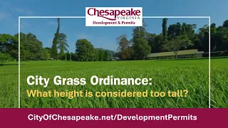 Building Community: Grass Ordinance
