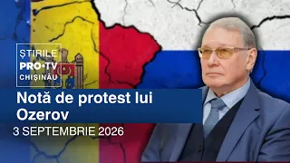 PRO TV News (5:00 PM) | PROTEST NOTE TO OZEROV | Moldova