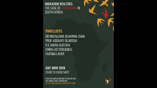 Panel Discussion Migration in South Africa