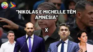 Eduardo Bolsonaro e Nikolas Ferreira trocam farpas