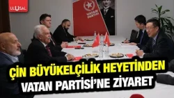 People's Republic of China embassy delegation hosted by Vatan Party in Istanbul