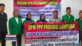 PPP Lampung Emphasizes Maintaining Public Order & Democracy