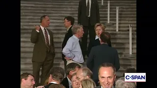September 11, 2001 - Congress Sings God Bless America on Capitol Steps