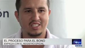 JORGE QUILAPANTA REQUIERE EL BONO PARA ADULTOS MAYORES