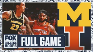 No. 3 Michigan Wolverines vs. No. 10 Illinois Fighting Illini Full Condensed Game?FOX College Hoops