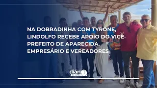 In a political alliance with Tyrone, Lindolfo gains the support of Aparecida's deputy mayor, busi...