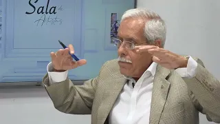 TV USAC presenta a Juan Manuel Sáenz Ortega en Sala de artistas.
