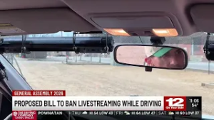 Proposed law would ban livestreaming while driving in Virginia