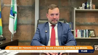 PARANÁ IS NOW BRAZIL'S FIFTH LARGEST ELECTORATE. CA 07/26/26