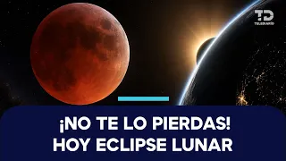 A qué hora y dónde ver el eclipse lunar parcial HOY 27 de agosto 2026
