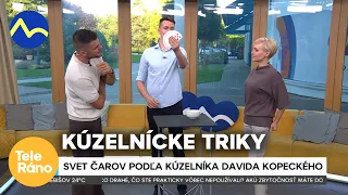 Najmladší profesionálny kúzelník z Česka: David Kopecký | Teleráno