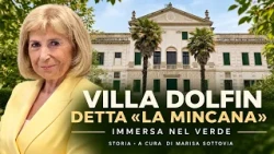 VILLA DOLFIN, KNOWN AS "LA MINCANA," NESTLED IN GREENERY