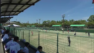 August 1 (Sat): National Sports Festival Soft Tennis Rehearsal Tournament Provides Heatstroke Pre...