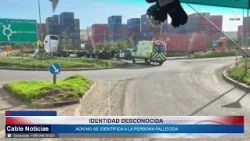22 OCT 2026 Una persona fallece atropellada por un camión en el enlace Luis Reuss de San Antonio