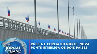 Russia and North Korea inaugurate bridge connecting the two countries