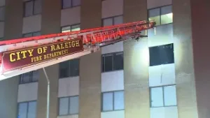 Shaw University students forced to evacuate dorm due to fire