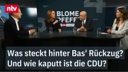 What is the state of political discourse? Nouripour and Pausder on Blome & Pfeffer | ntv Talk