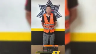 Detienen a hombre por presunto intento de robo en ferretería de Durango