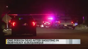 1 dead following shooting in northeast Albuquerque