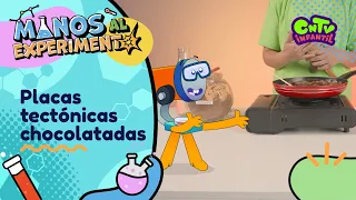 Manos al experimento - Placas tectónicas chocolatadas