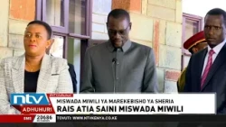 Rais William Ruto atia saini miswada miwili ya marekebisho ya sheria za ushuru
