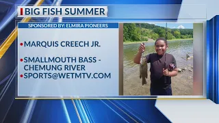 Big Fish Summer - Marquis Creech Jr's smallmouth bass on the Chemung River