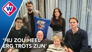 Kleinkinderen rennen 20 kilometer voor overleden opa