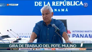 Trabajadores portuarios laborarán 24/7 este fin de semana, anuncia el presidente Mulino