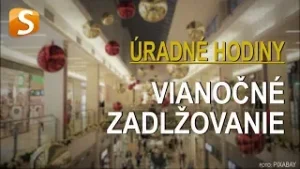Úradné hodiny - VIANOČNÉ ZADLŽOVANIE