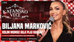 BILJANA MARKOVIC - VOLIM MOMKE KOJI PIJU RAKIJU | UZIVO | ORK. MILOS STOJKOVIC I GOLD | 2026 | KV