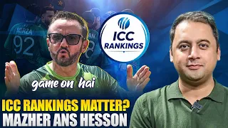 Do ICC Rankings Matter? Mazher Arshad Answers Mike Hesson