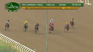 Hipódromo Monterrico   3ra Carrera 16 Agosto 26