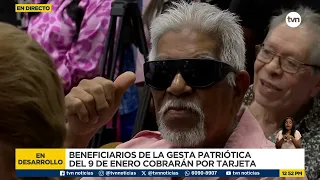 Héroes del 9 de Enero cobrarán pensión de forma mensual en tarjetas claves