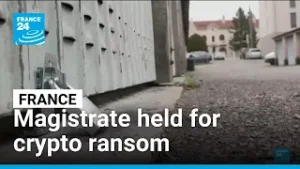 French magistrate held for crypto ransom • FRANCE 24 English