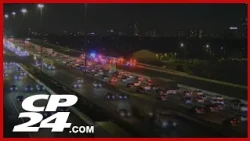 One person dead after crash on Highway 401 in Scarborough
