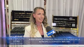 SOPHIA HOME DECORATION, PRESENT AGAIN THIS YEAR AT ROMEXPO, AT THE BIFE SIM 2026 EXHIBITION