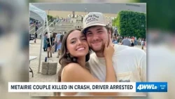 Jefferson Parish couple killed in crash, driver arrested