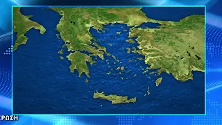 H πρόβλεψη του καιρού για τη Δευτέρα 17.8.2026