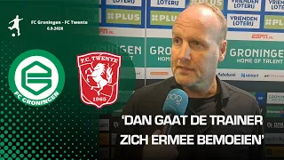 Dick Lukkien legt uit waarom tweede helft tegen Twente anders was dan de eerste